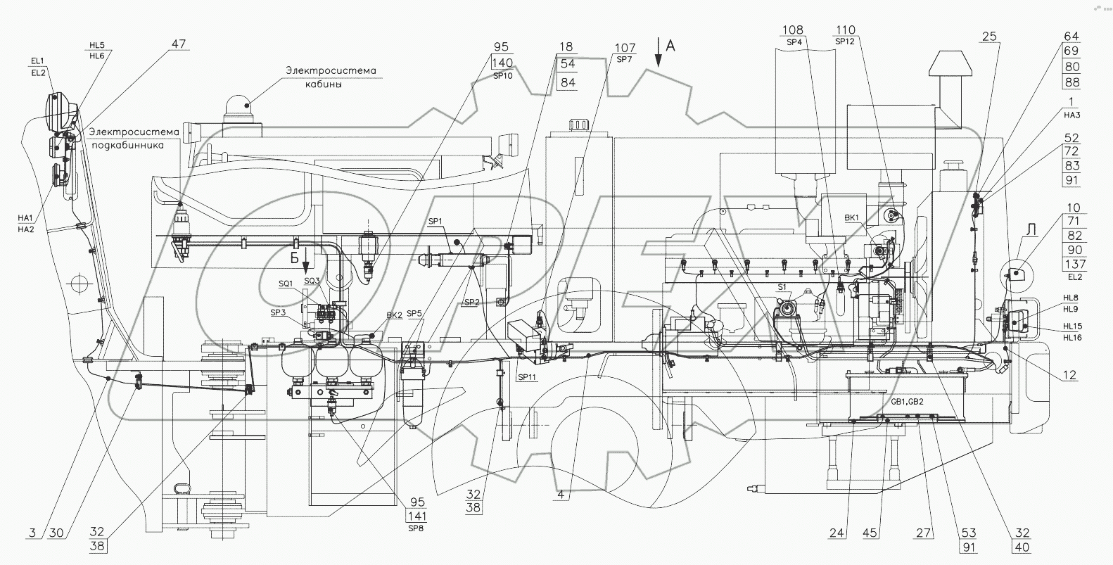  Электросистема 342С4.37.00.000