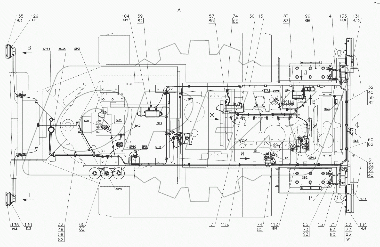 Электросистема 342С4.37.00.000