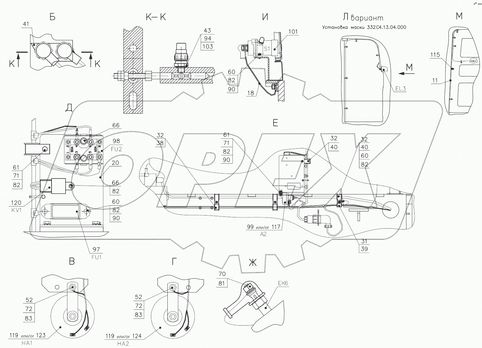  Электросистема 342С4.37.00.000