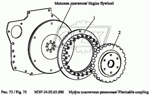 Муфта эластичная резиновая