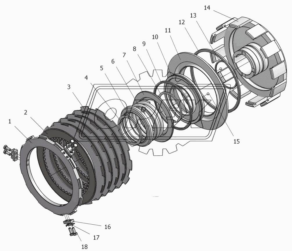 Фрикцион У35615-01.060