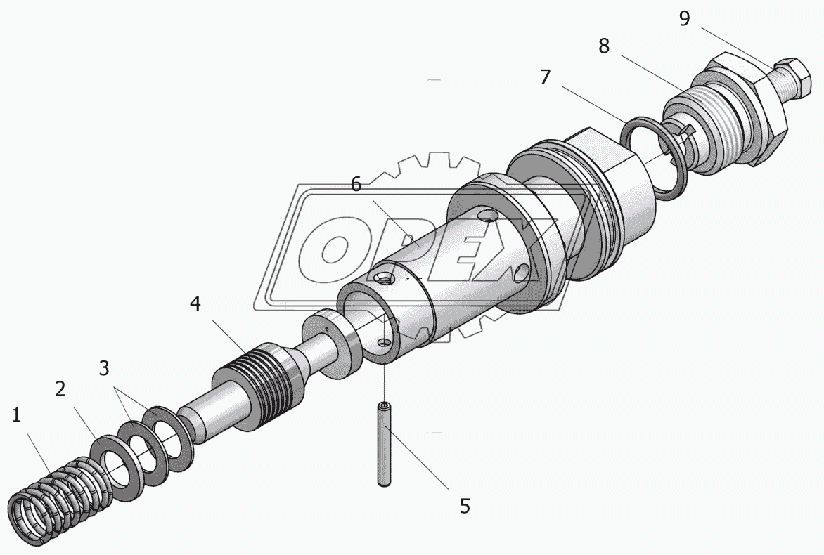 Клапан смазки У35615-12.160