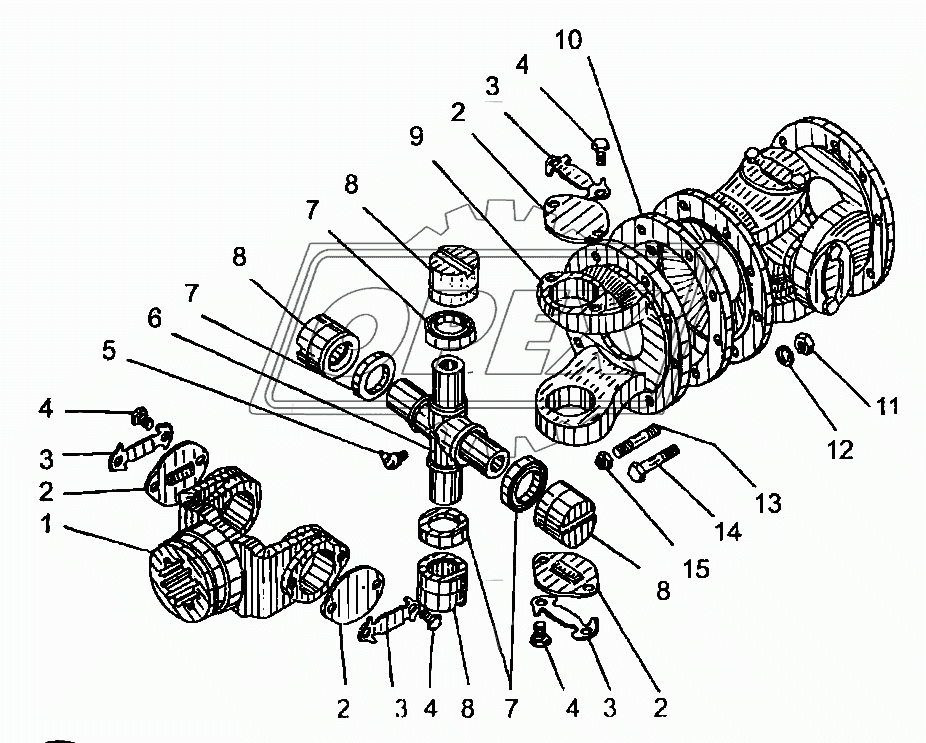 Вал карданный 3