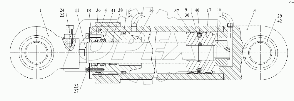 Цилиндр стреловой