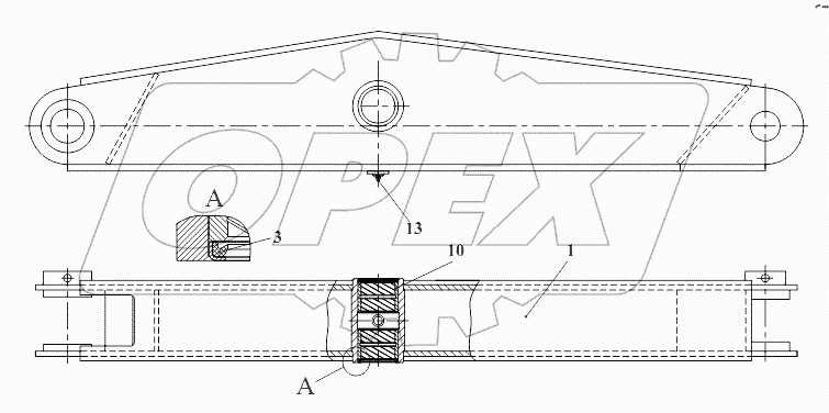 Коромысло коробчатое
