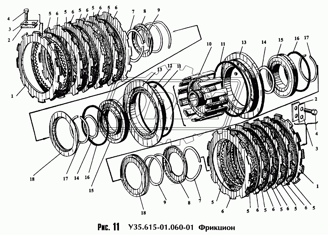 Фрикцион У35.615-01.060-01