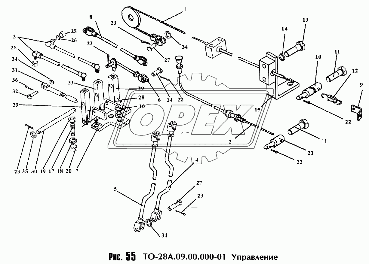 Управление ТО-28А.09.00.000-01