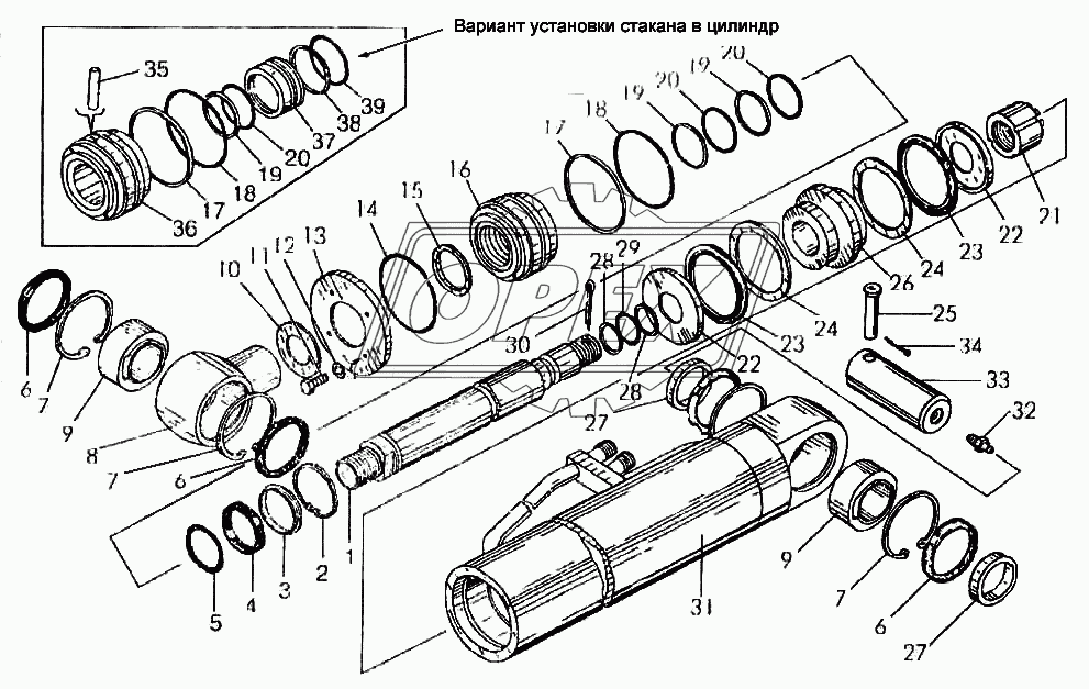 Цилиндр ковшовый