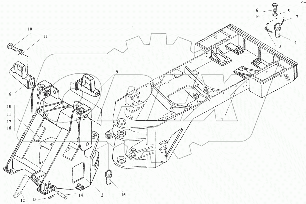 350.01.00.000 Рама