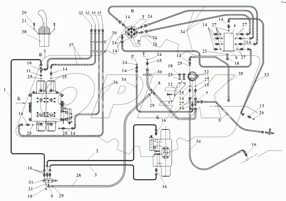 350.06.09.000 Управление распределителем