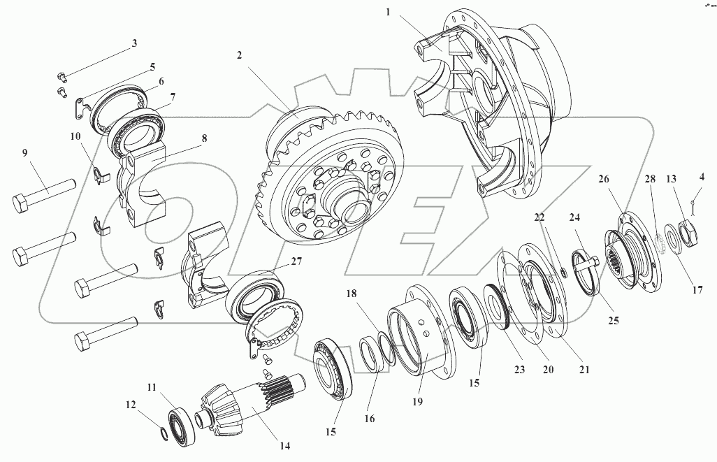 342.05.01.050 Главная передача