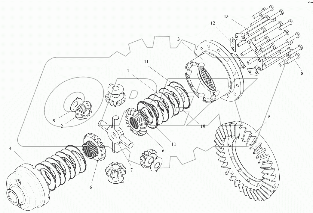 342.05.01.070 Дифференциал