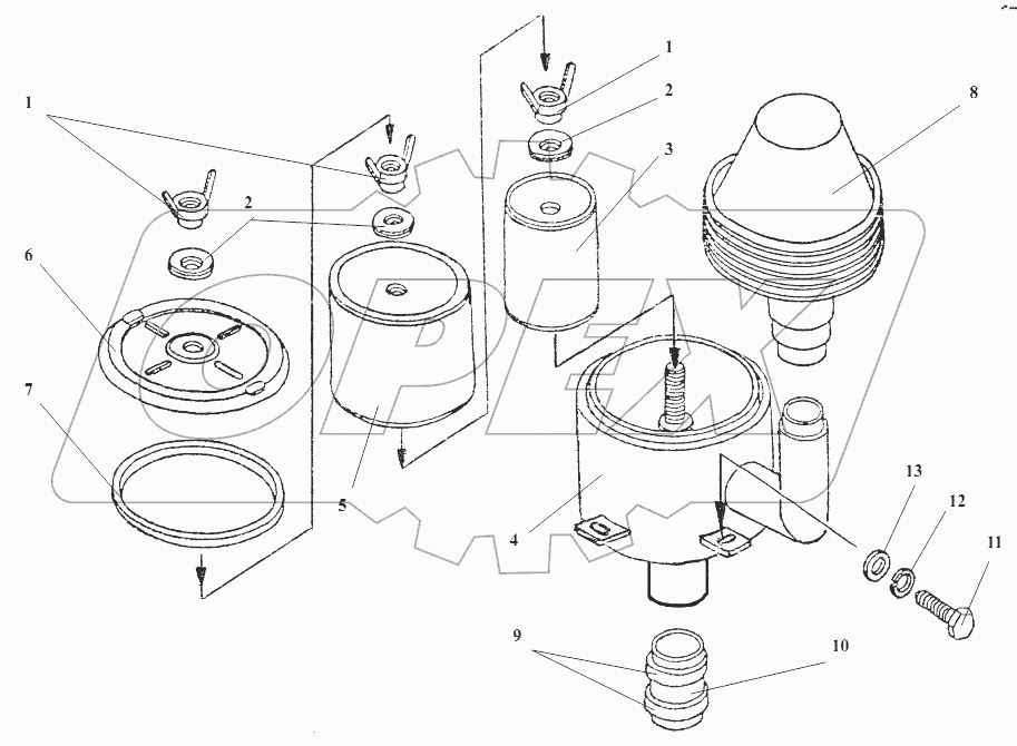 ТО-28А.02.03.000 Воздухоочиститель