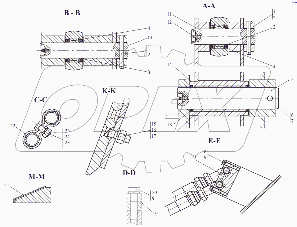 342С.60.00.000 Ковш двухчелюстной