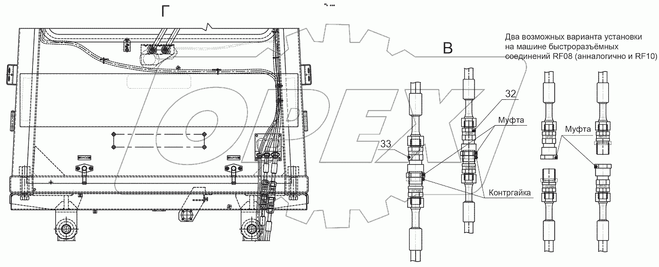  352С.50.00.000 Установка кабины