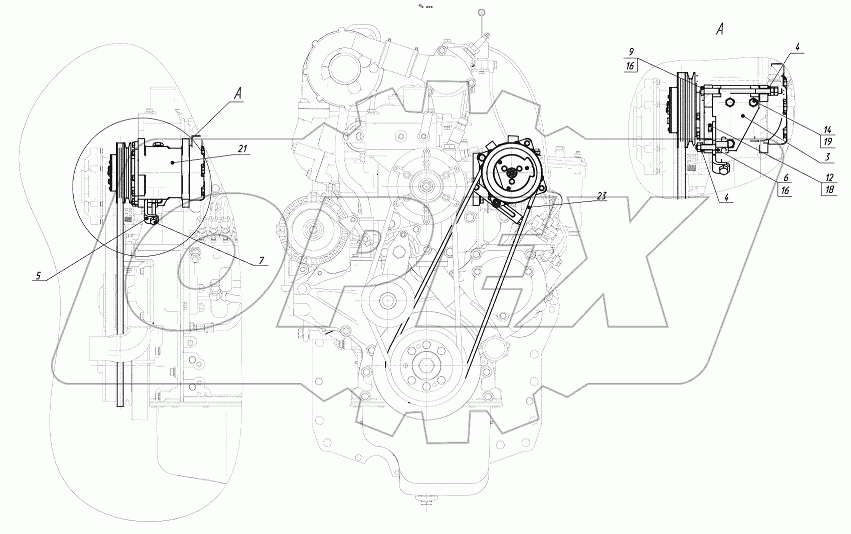  2661.81.01.000 Установка компрессора