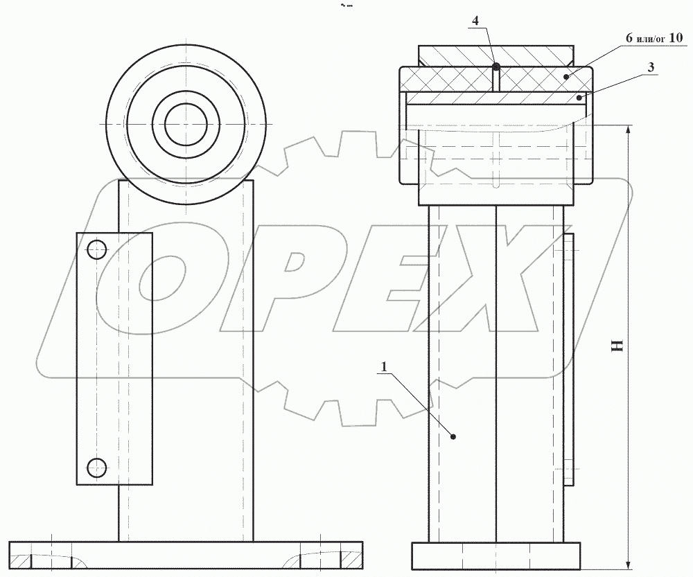  ТО-18Б.85.02.000 Стойка