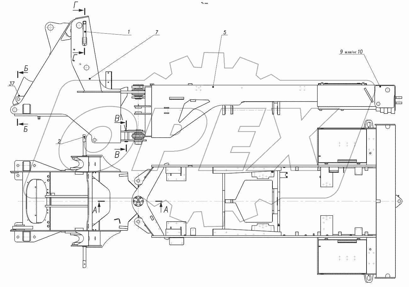  352С.01.00.000 Рама