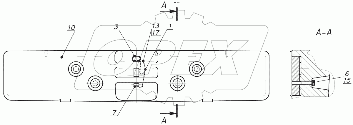 350.28.03.000 Установка противовеса