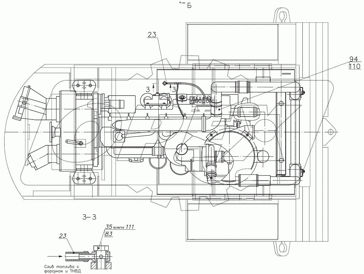  350.02.00.000 Установка силовая