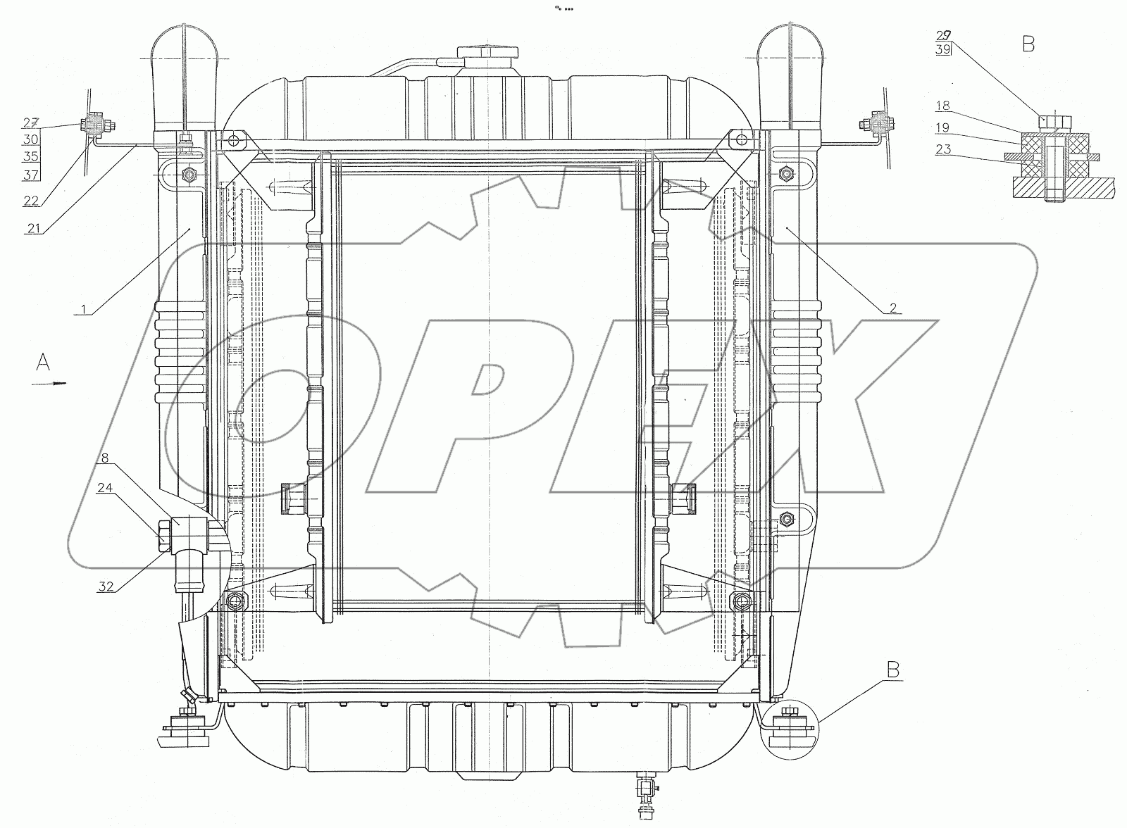  350.02.01.000Т Установка радиаторов