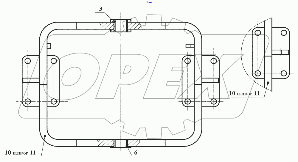 350.05.01.000 Рамка балансирная