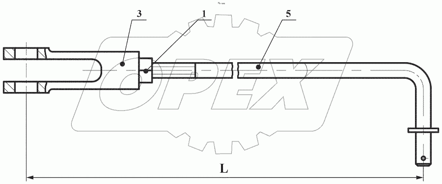  350.09.06.000 Тяга