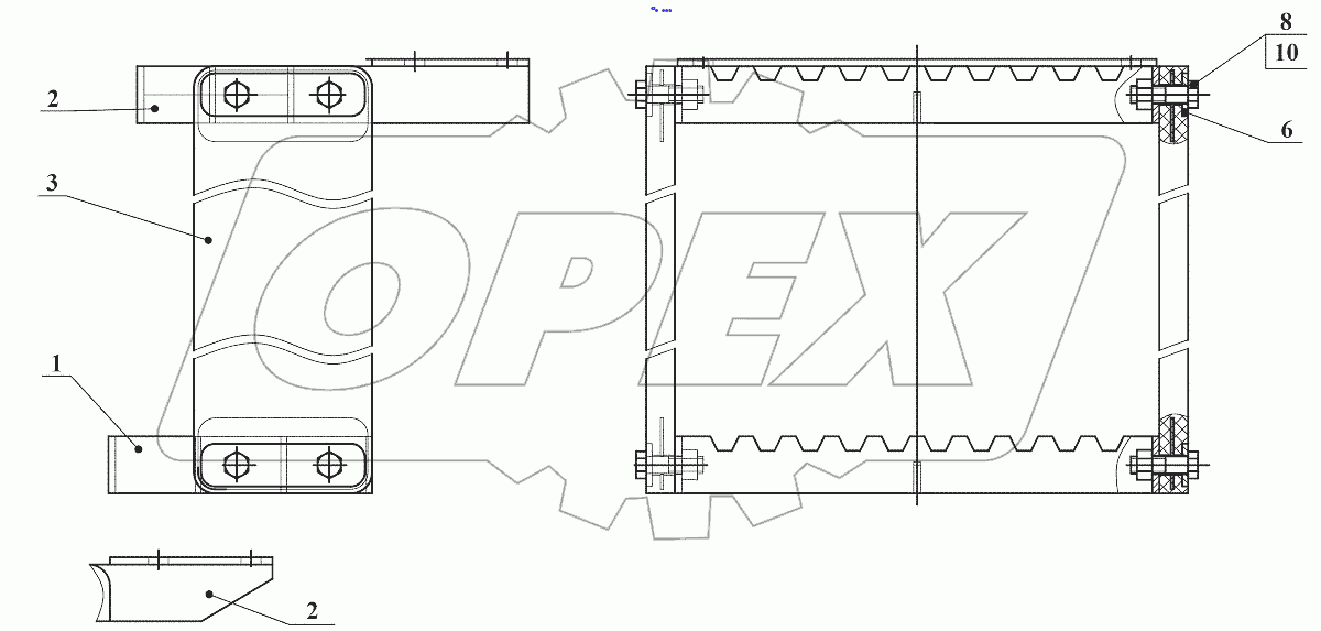  332С4.13.25.000 Лестница