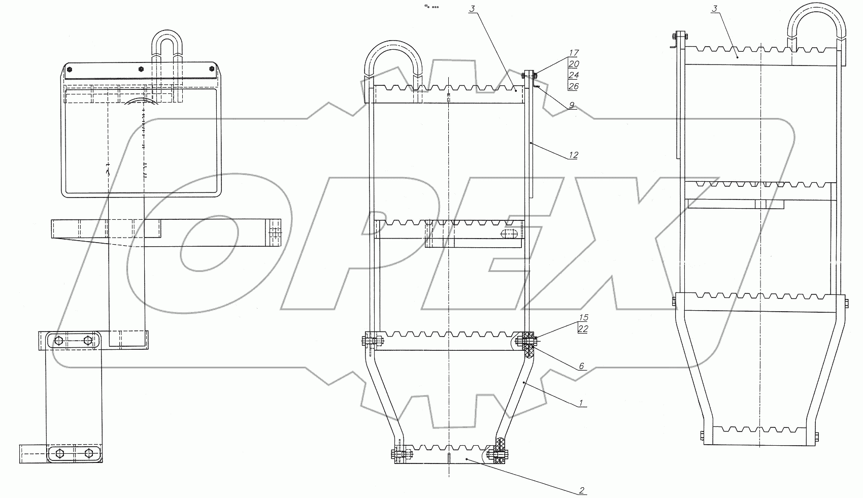  350.13.29.000 Лестница
