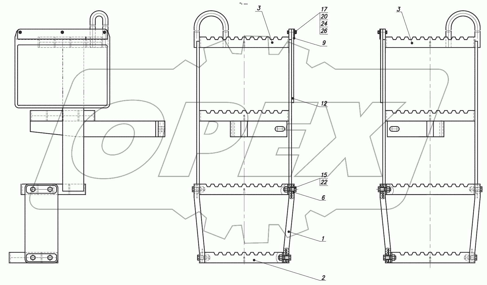  352.85.13.000 Лестница