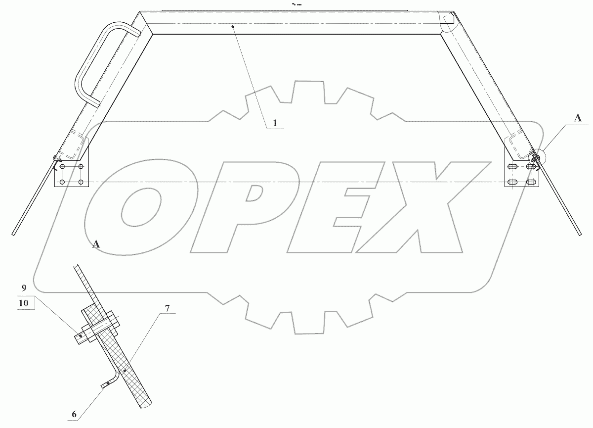  350.13.19.000 Крыло