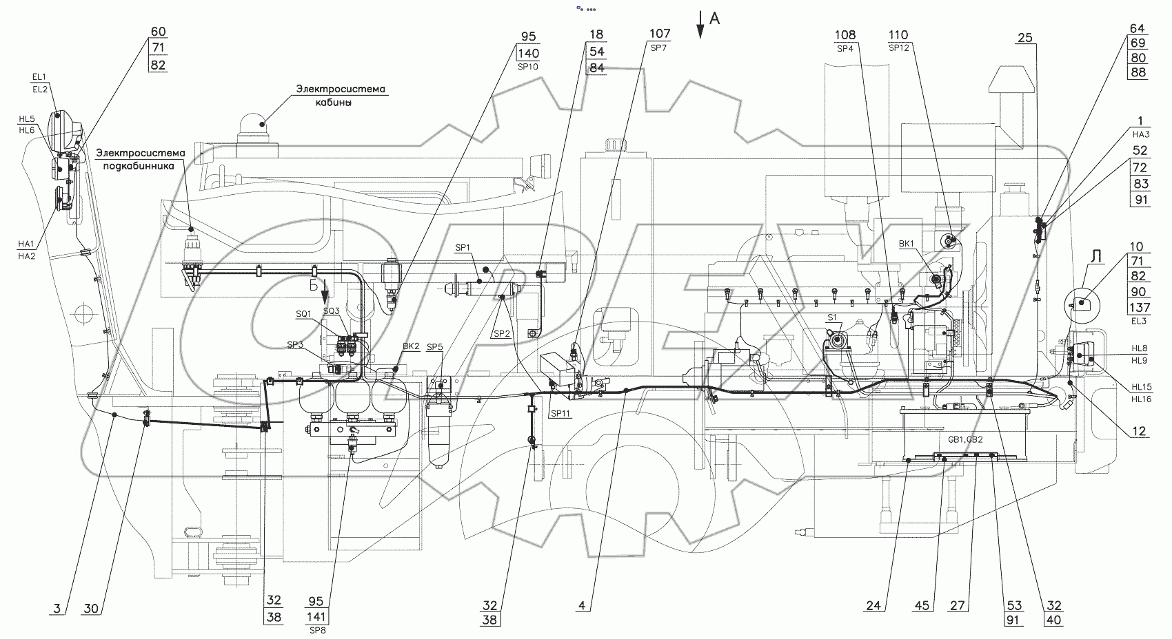  342С4.37.00.000 Электросистема