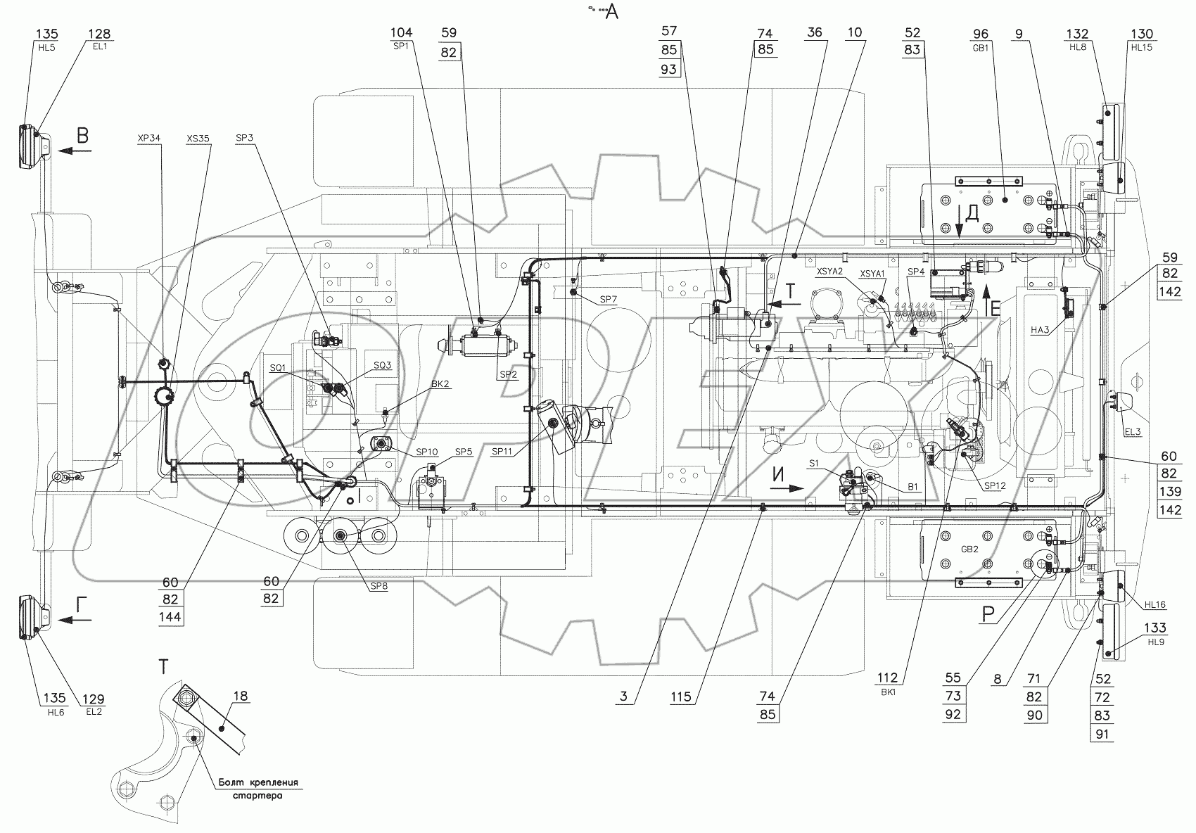  342В.11.00.000Т Электросистема