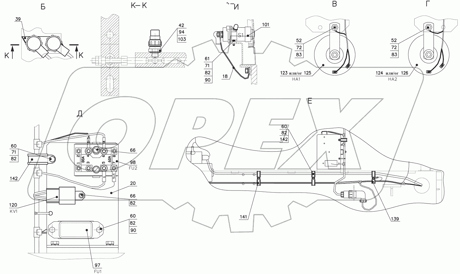  342В.11.00.000Т Электросистема