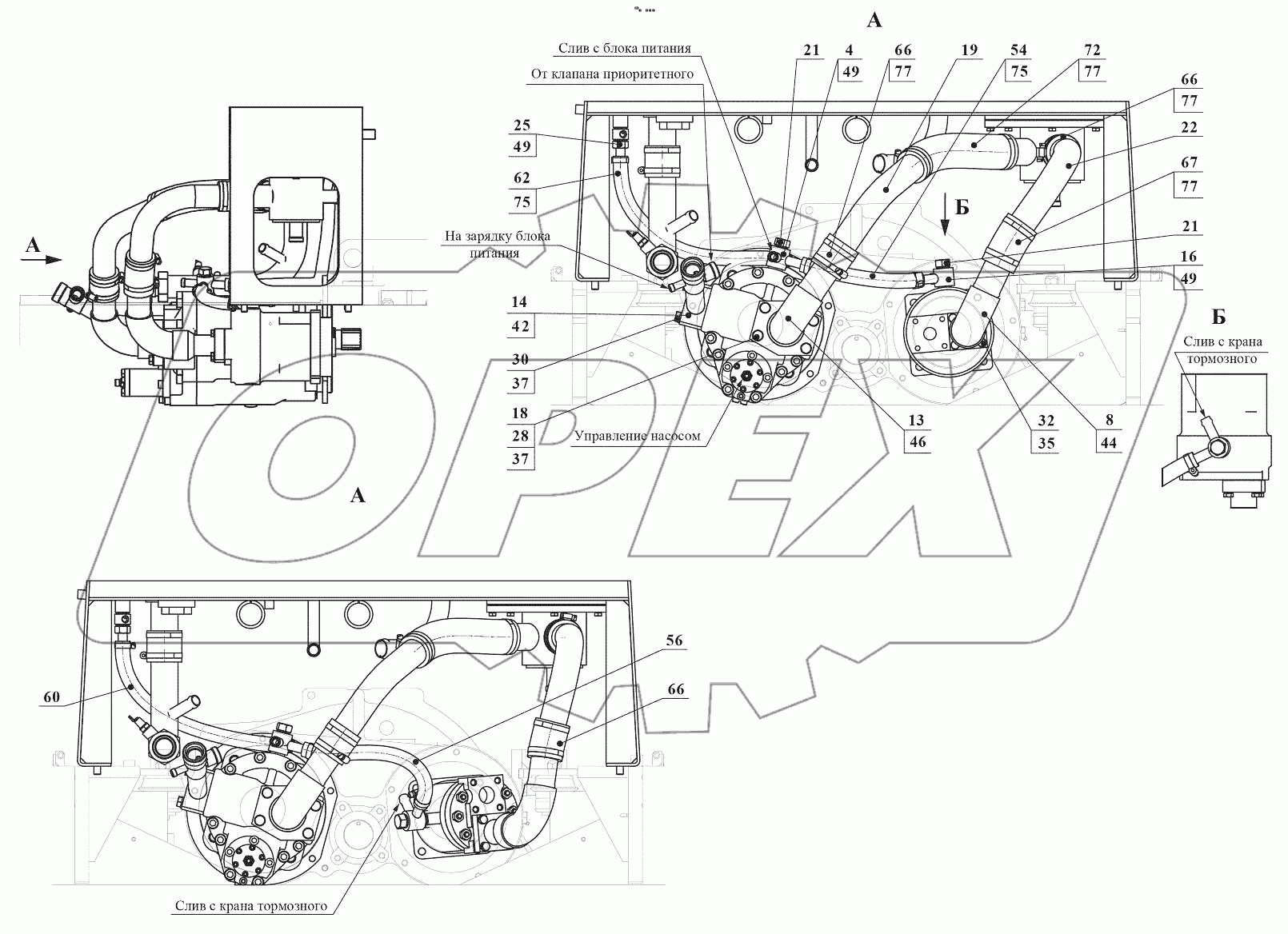  352С.46.10.000 Подключение насосов