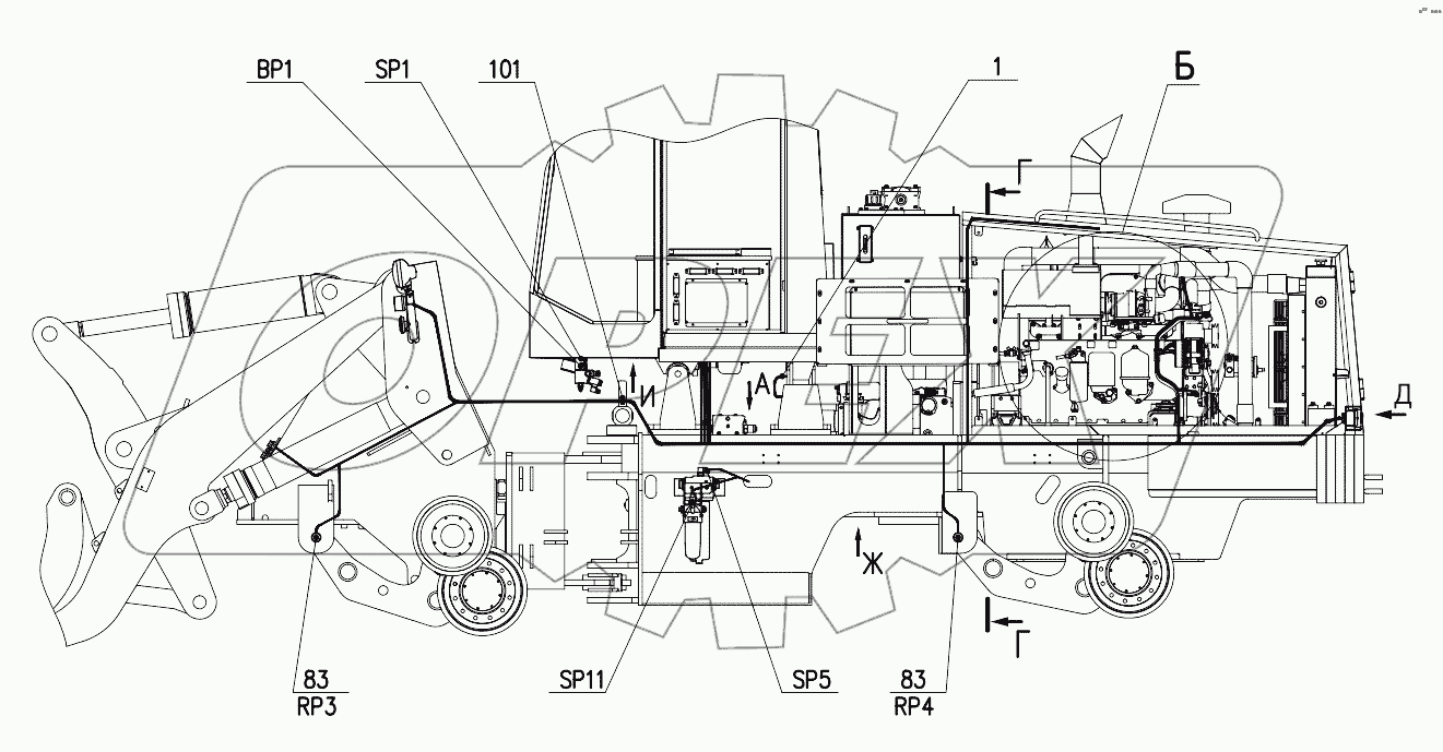 Электросистема 352СА.37.00.000