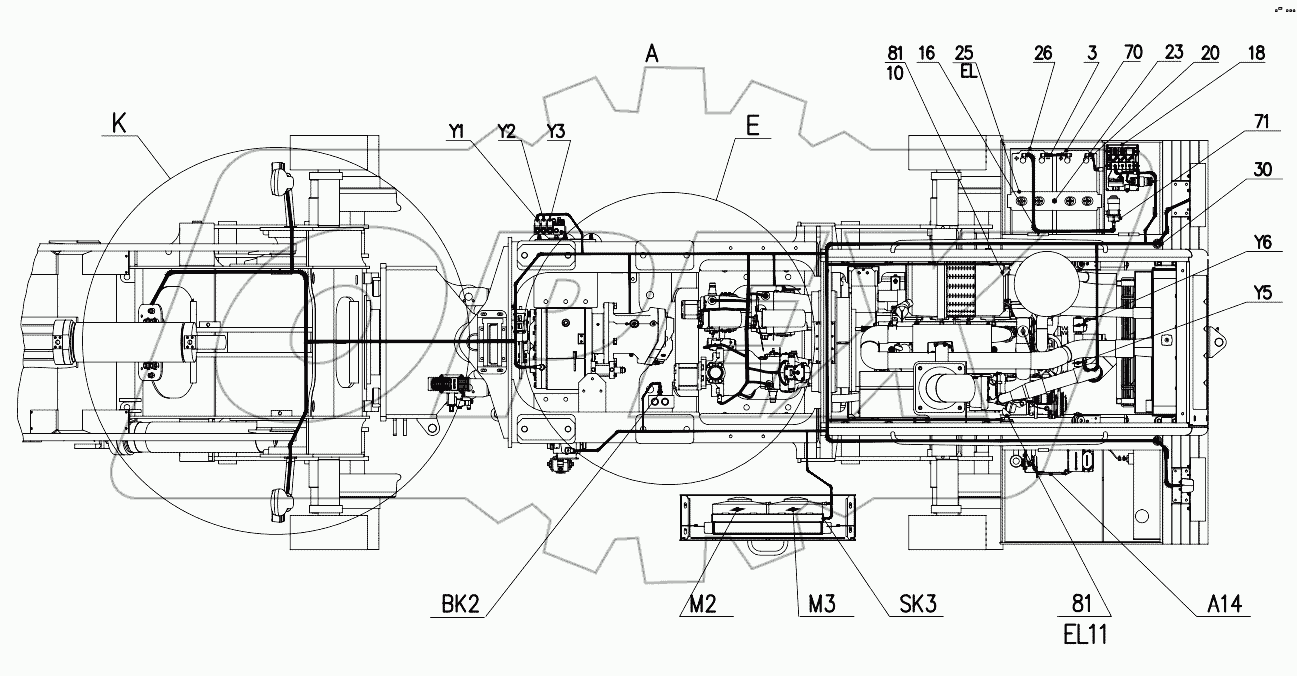 Электросистема 352СА.37.00.000