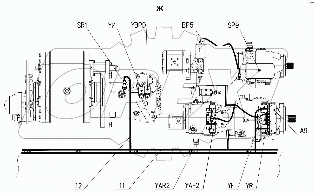 Электросистема 352СА.37.00.000