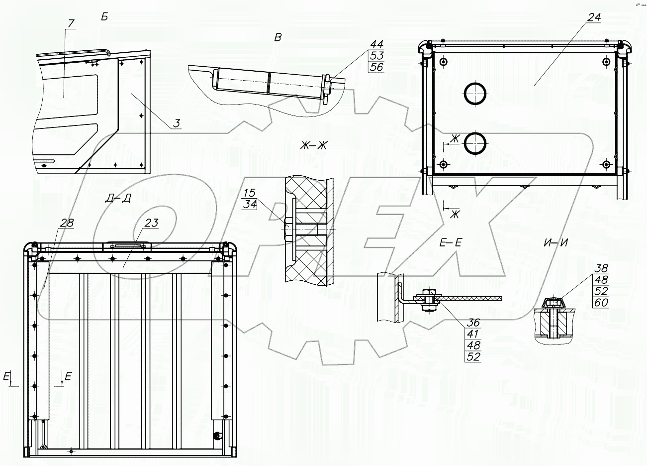 Капот 352СА.84.01.000
