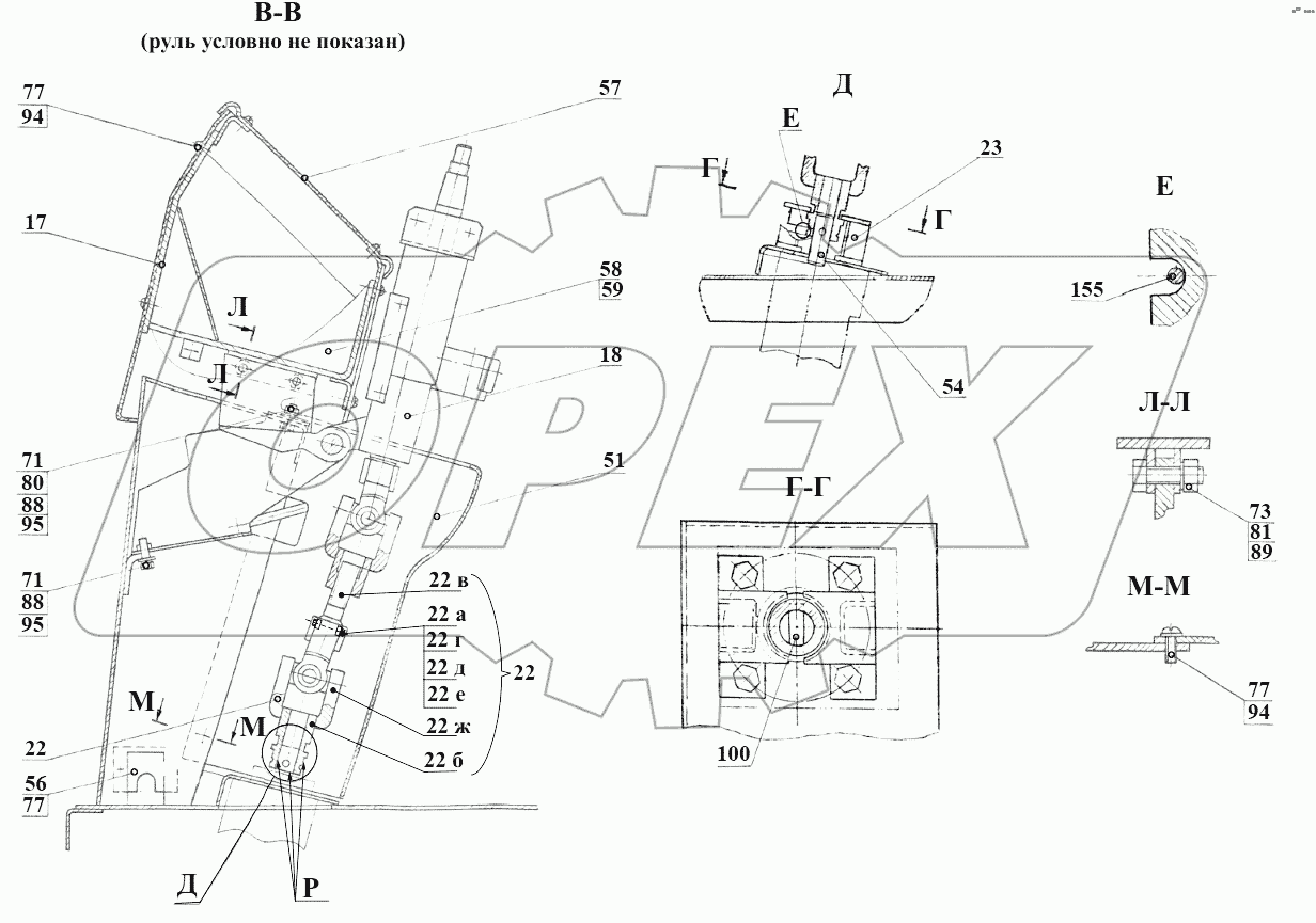 Подкабинник 352СА.52.00.000