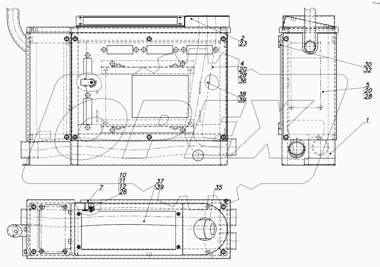 Блок управления 352СА.52.10.000