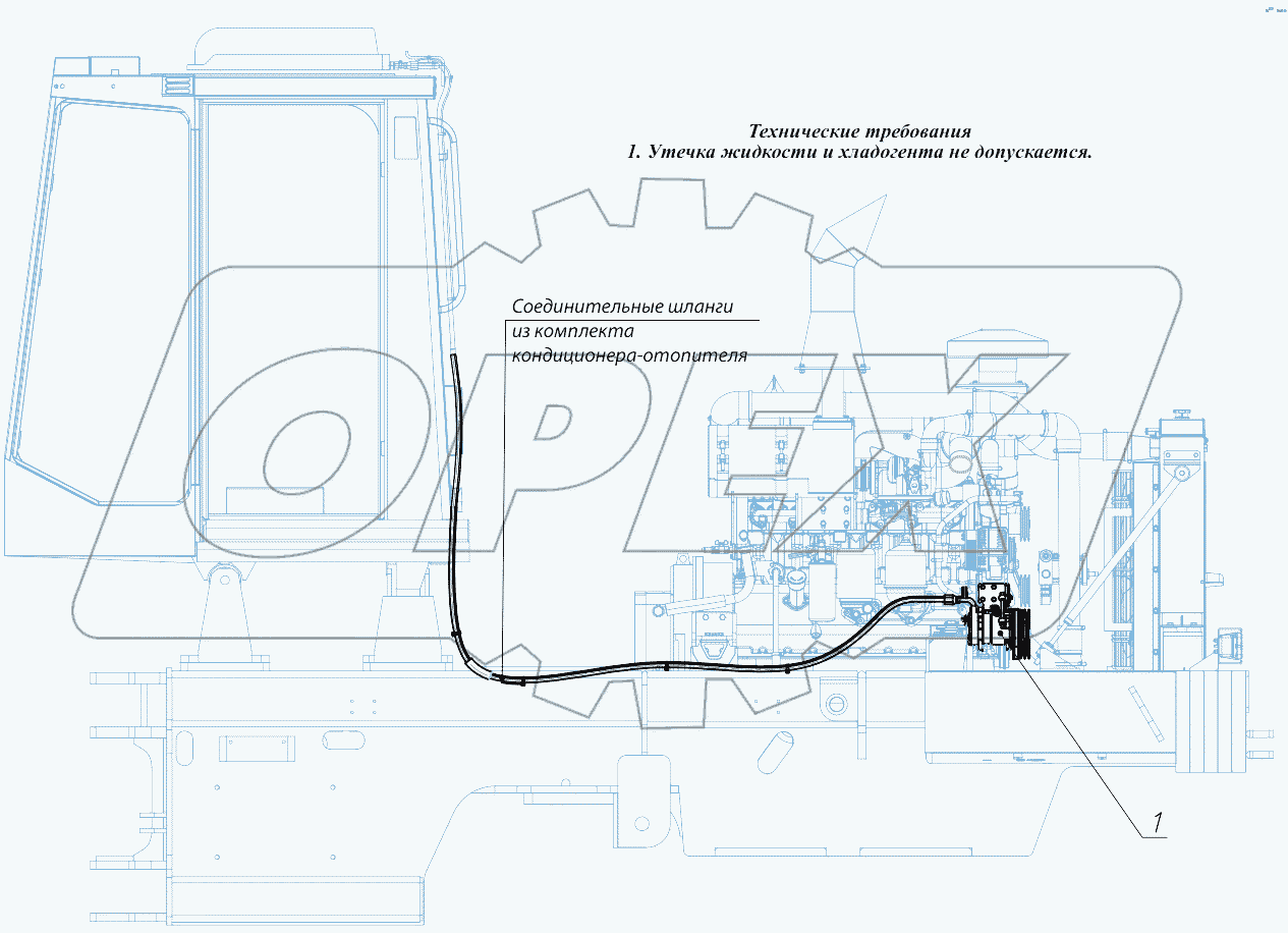 Система кондиционирования 352СА.81.00.000