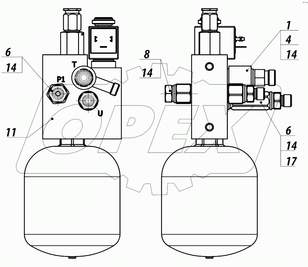 Блок питания 352СА.35.05.030