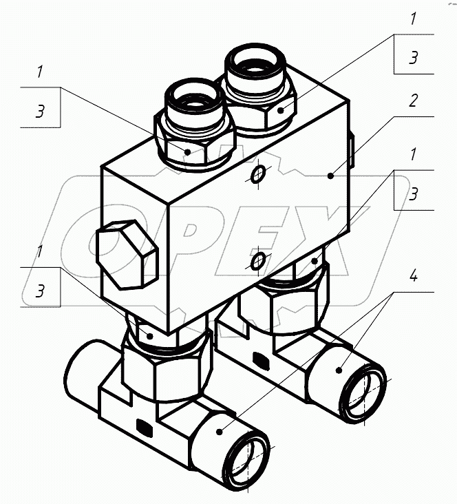 Гидрозамок 352СА.46.00.070