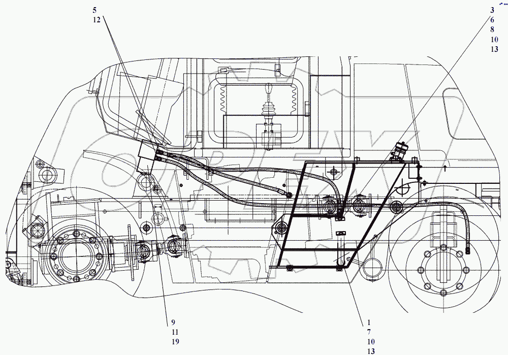 451А.74.00.000 Рулевое управление