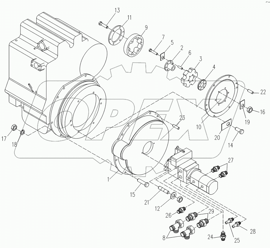 6222.1100.000 Установка силовая