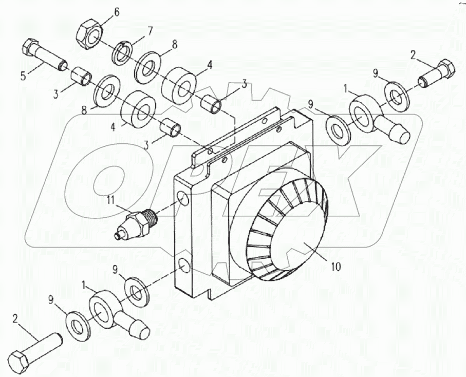 6223Е.10.00.000 Установка силовая
