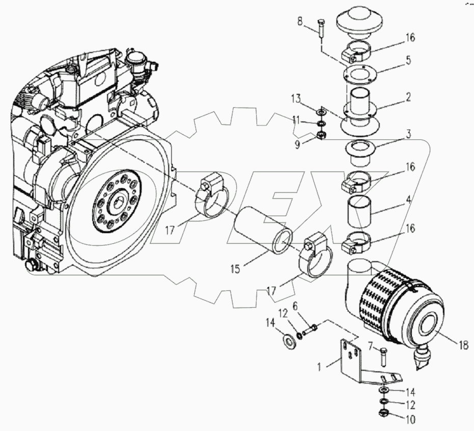 6223Е.10.00.000 Установка силовая