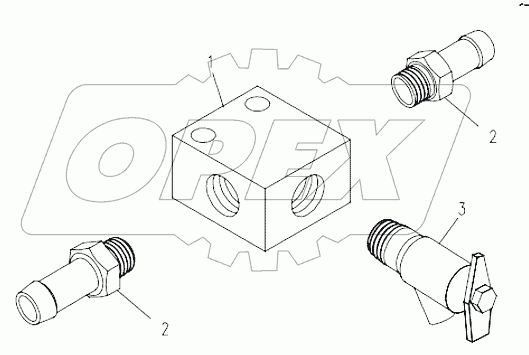 Колодка 6222.08.04.000