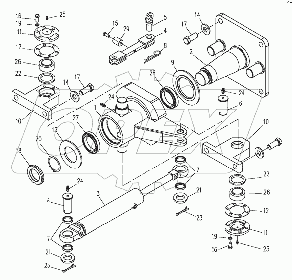 Шарнир 6222.01.00.000
